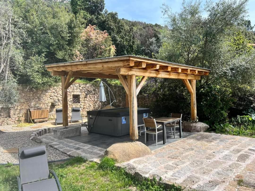 Résidence A CASA VECCHIA gites de charme avec JACUZZI proche Ajaccio Peri Esterno foto
